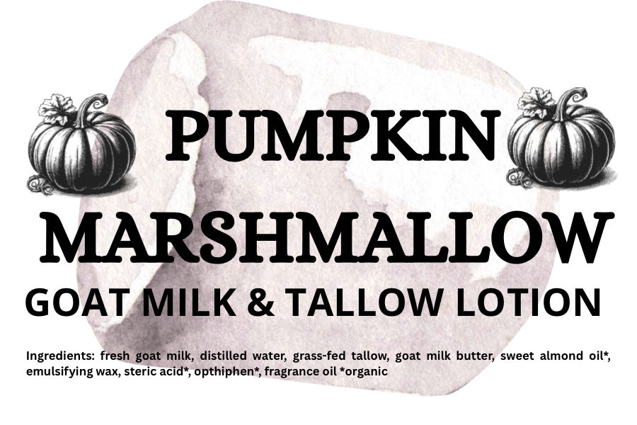 Pumpkin Marshmallow Goat Milk Lotion