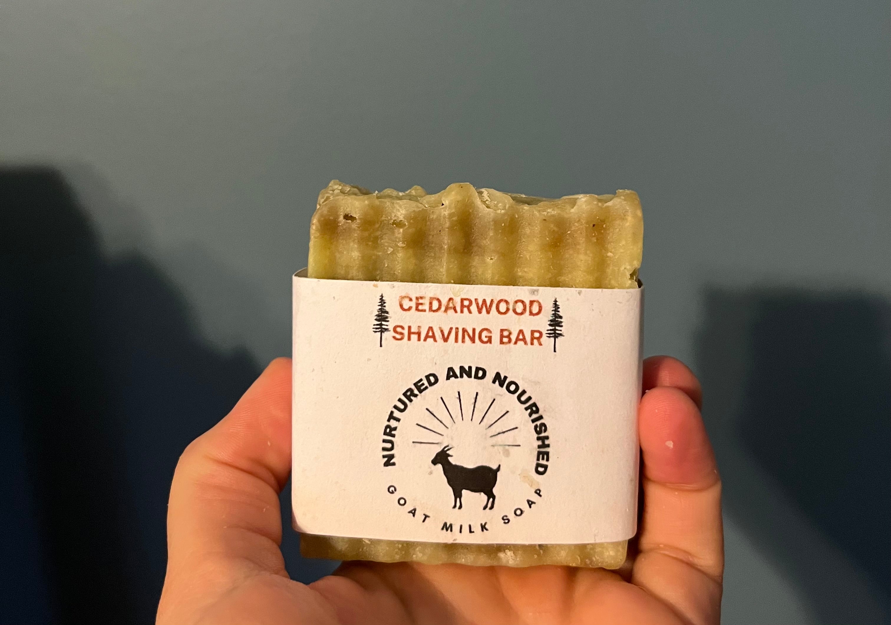 Cedarwood Shaving Bar