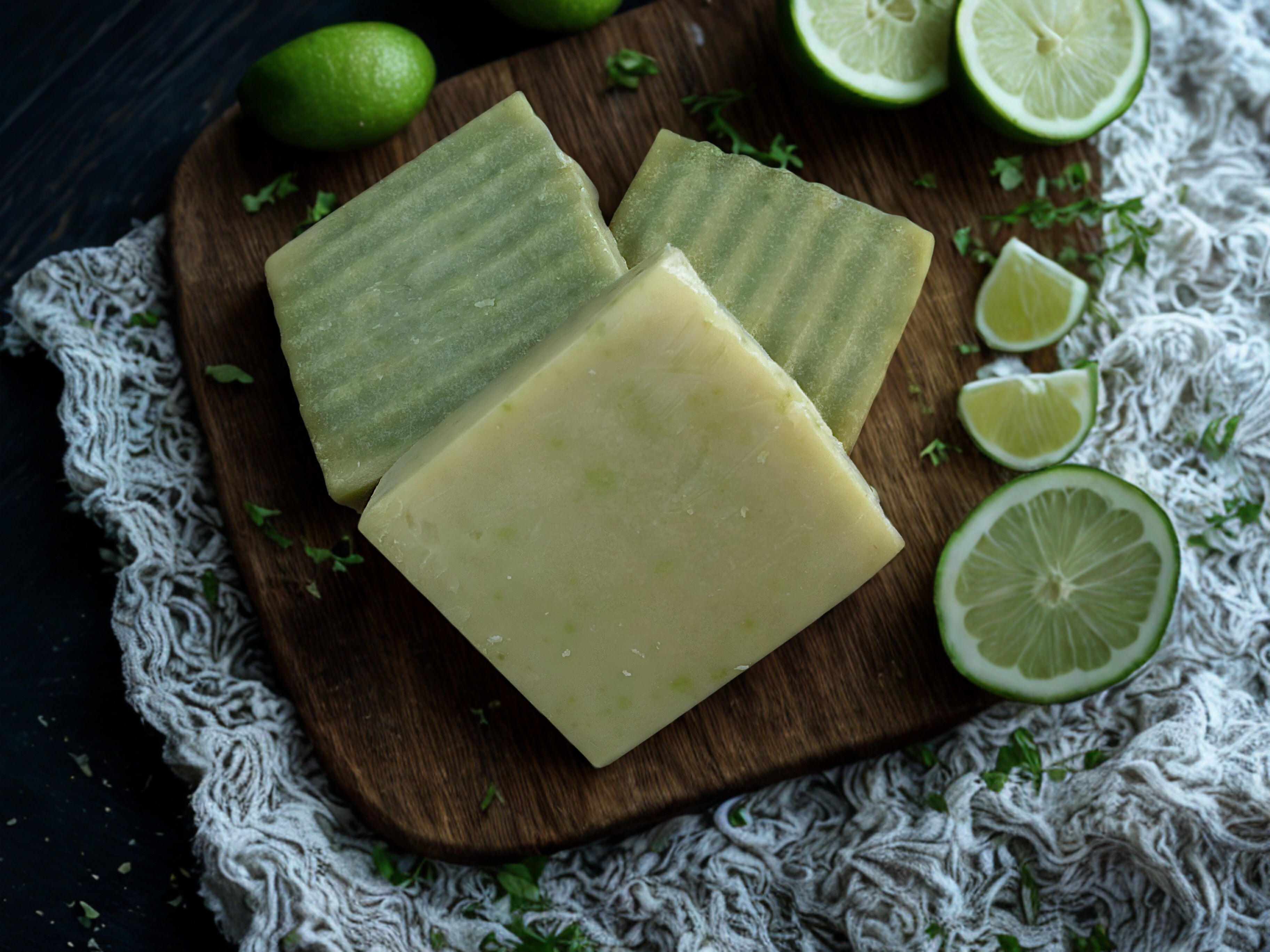 Cucumber Lime shampoo bar
