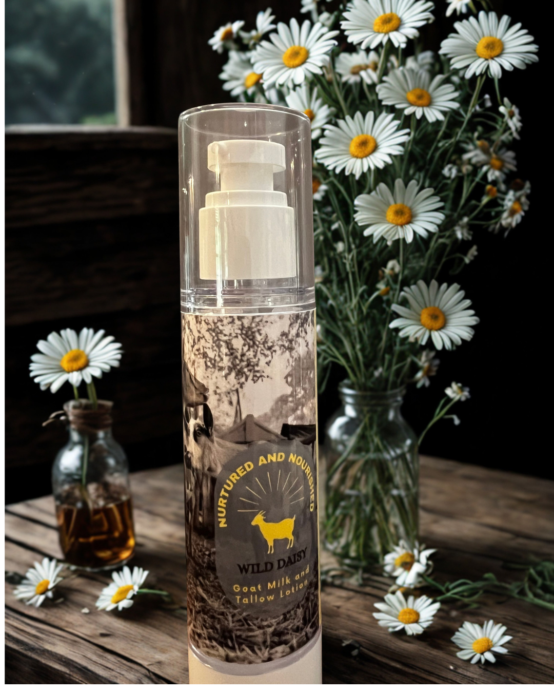 Wild Daisy Goat Milk and Tallow Lotion