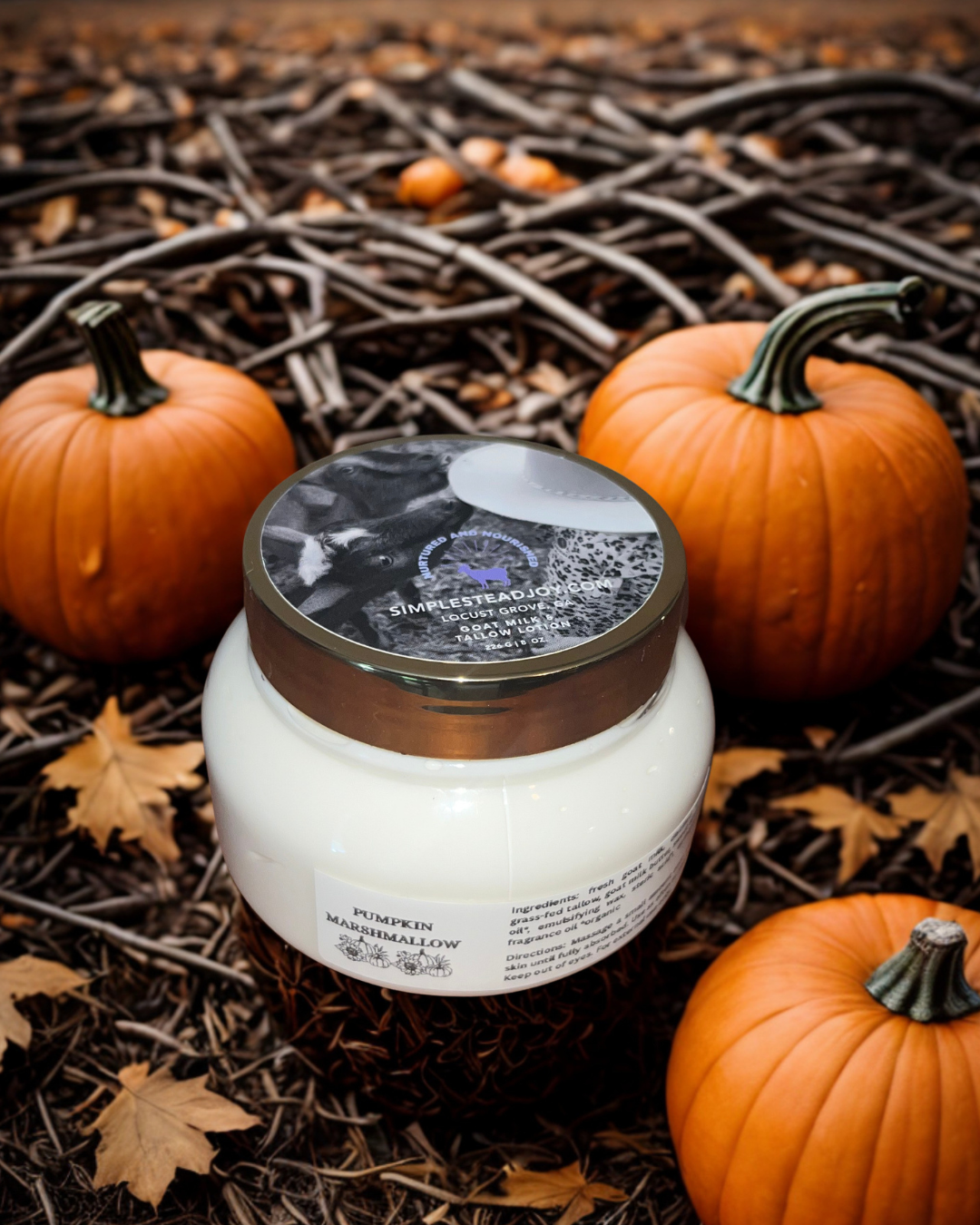 Pumpkin Marshmallow Goat Milk Lotion