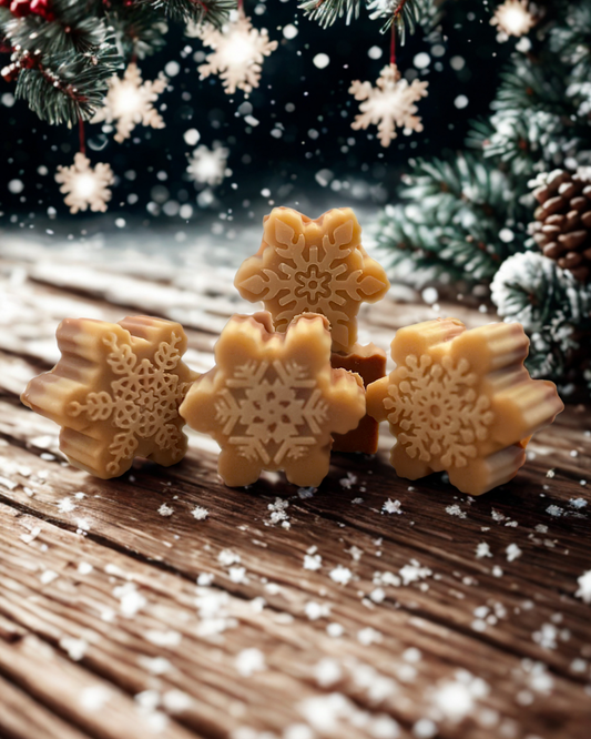 Frosted Snow Snowflake