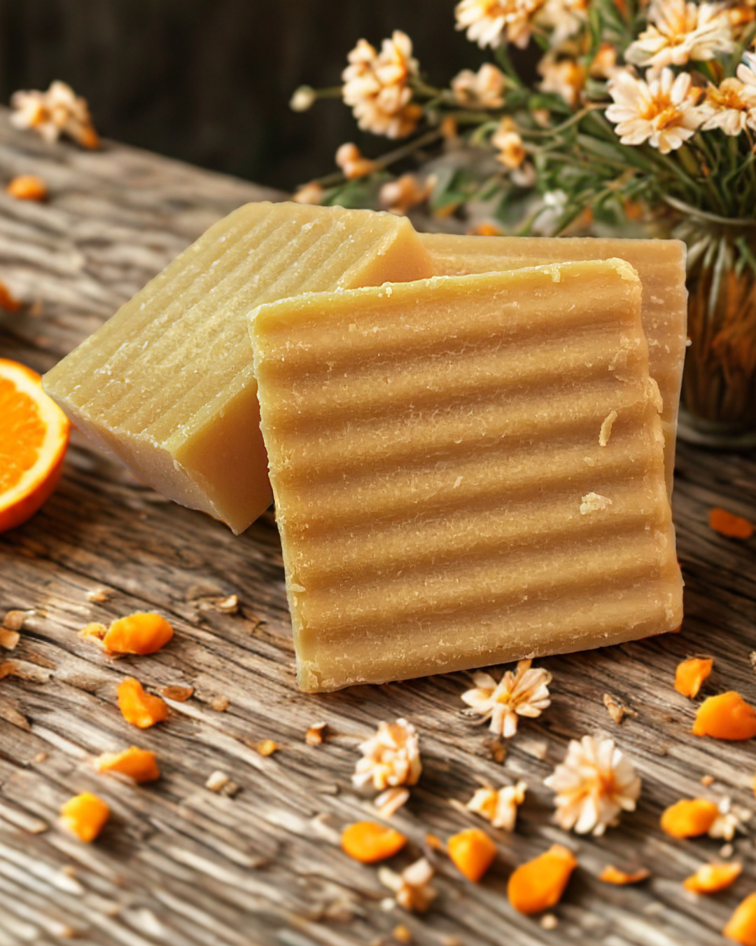 Orange and Honey Shampoo Bar
